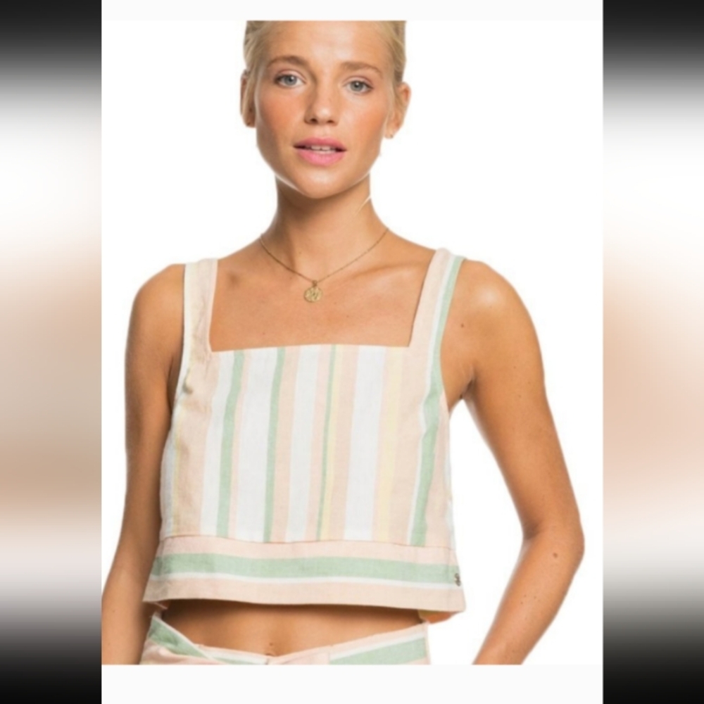Roxy Pastel Crop Top